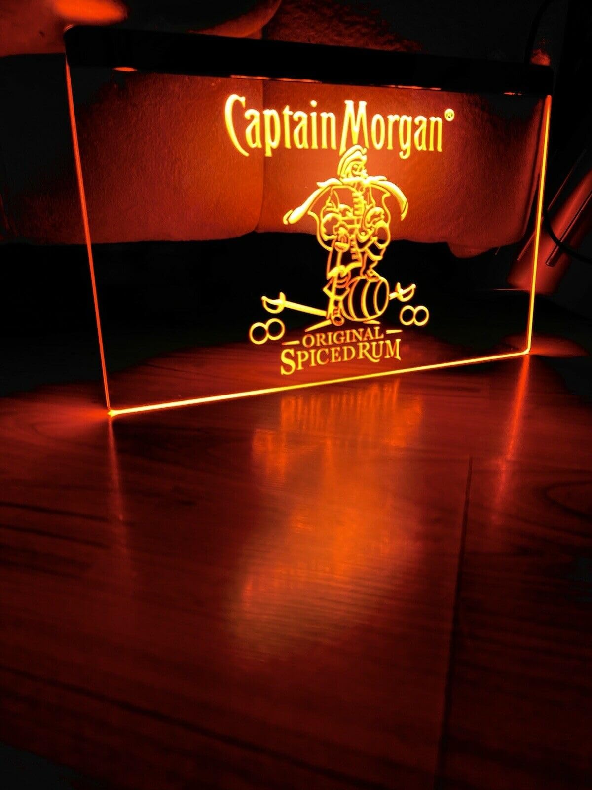 LED Neon Light Sign for Captain Morgan Bar Beer Rum Pub Store Aclo